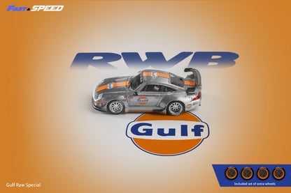 [ETA:  Jul 2025 ] Fast Speed 1/64 RWB993 GT Wing Gulf Raw Titanium Livery