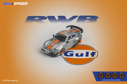 [ETA:  Jul 2025 ] Fast Speed 1/64 RWB993 GT Wing Gulf Raw Titanium Livery