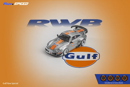 [ETA:  Jul 2025 ] Fast Speed 1/64 RWB993 GT Wing Gulf Raw Titanium Livery