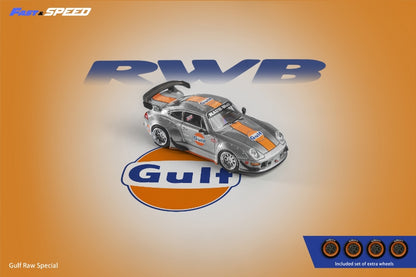 [ETA:  Jul 2025 ] Fast Speed 1/64 RWB993 GT Wing Gulf Raw Titanium Livery