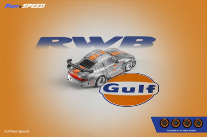 [ETA:  Jul 2025 ] Fast Speed 1/64 RWB993 GT Wing Gulf Raw Titanium Livery