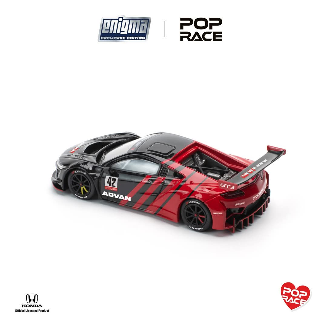 [ETA:  Aug 2025 ] Enigma x Pop Race 1/64 NSX GT3 Evo22 Advan Livery