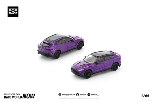 [ETA:  Dec 2025 ] Pop Race 1/64 Aston Martin DBX 707 SUV Storm Purple