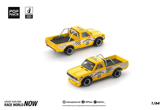 [ETA:  Dec 2025 ] Pop Race 1/64 Datsun 620 Pickup Pandem Modified Mooneyes