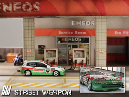 [ETA:  Nov 2025 ] Street Weapon 1/64 Civic EG6 - Jaccs 14#/Castrol 76# Livery