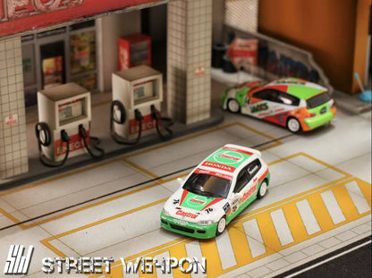 [ETA:  Nov 2025 ] Street Weapon 1/64 Civic EG6 - Jaccs 14#/Castrol 76# Livery