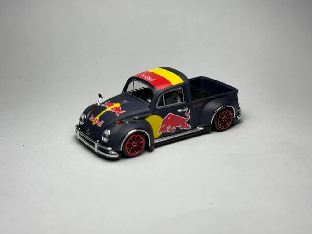 Liberty64 1/64 Beetle Pickup Rob3rt Design – Black Ice Diecast