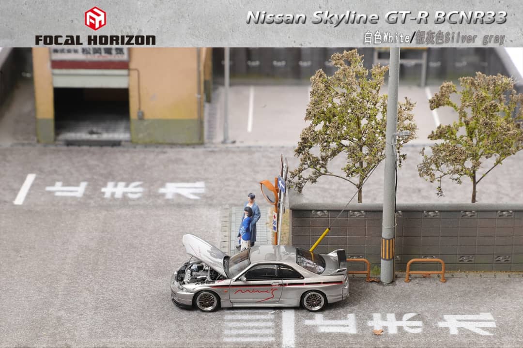 [ETA:  Sep 2025 ] Focal Horizon 1/64 Skyline  GT-R R33 (BCNR33) Mine's Livery