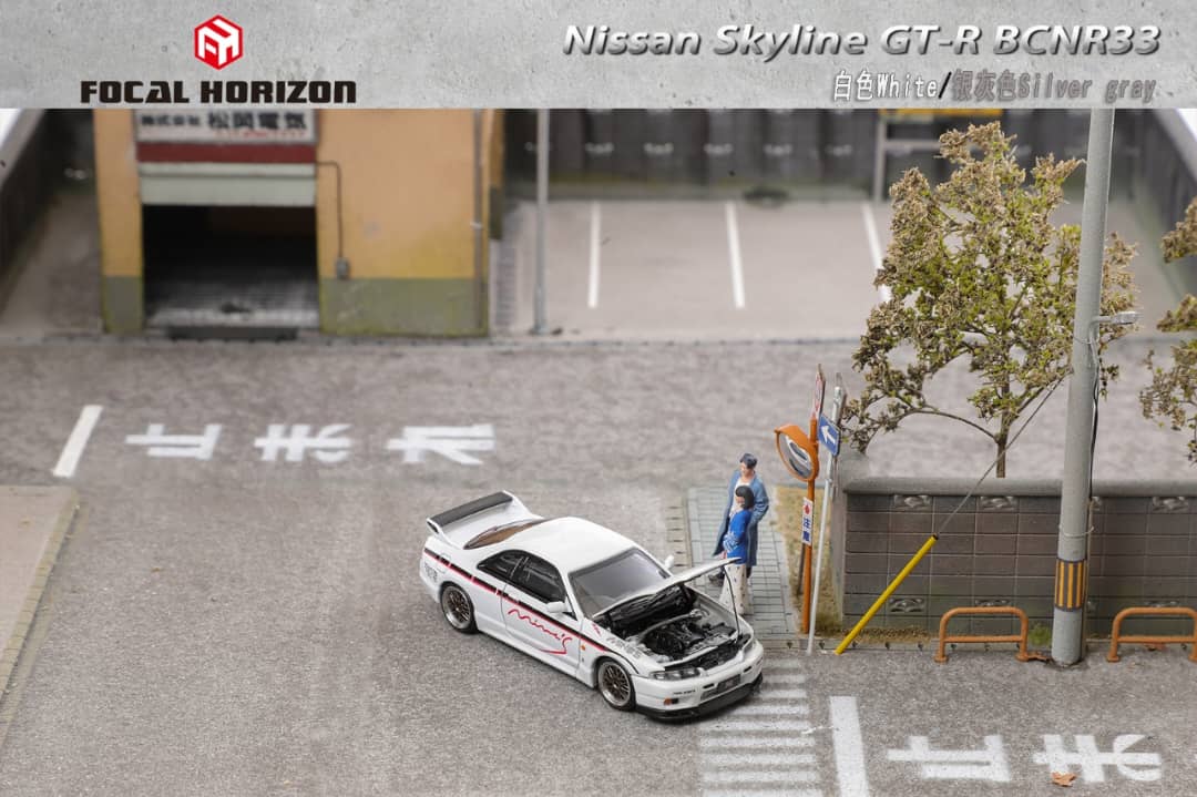 [ETA:  Sep 2025 ] Focal Horizon 1/64 Skyline  GT-R R33 (BCNR33) Mine's Livery