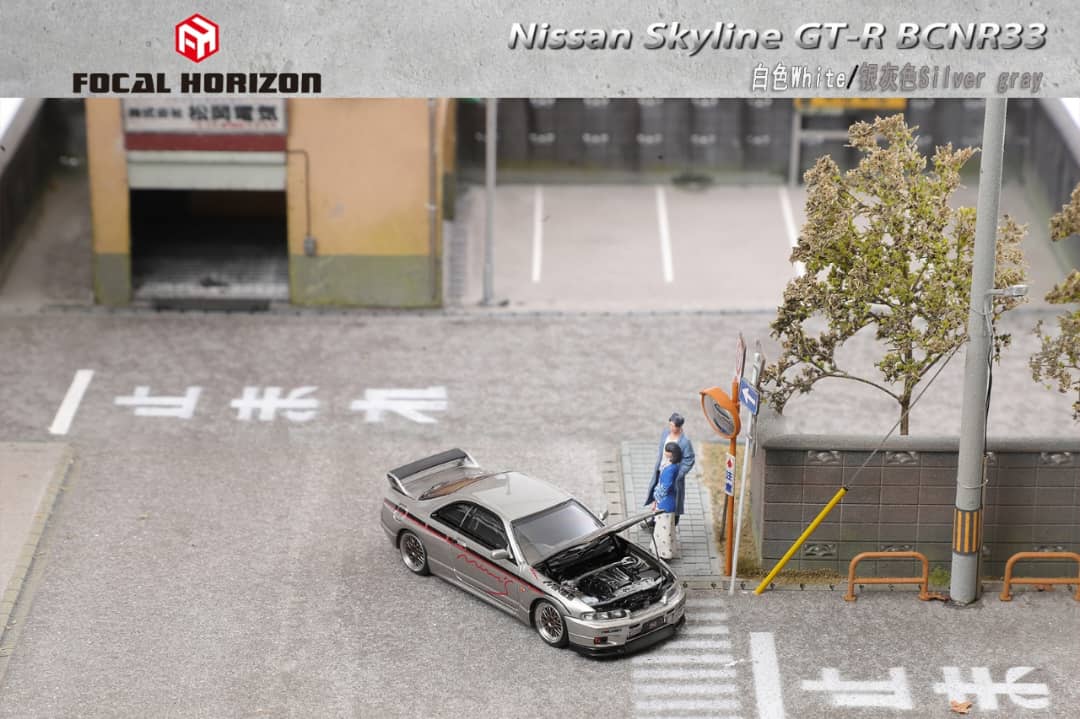 [ETA:  Sep 2025 ] Focal Horizon 1/64 Skyline  GT-R R33 (BCNR33) Mine's Livery