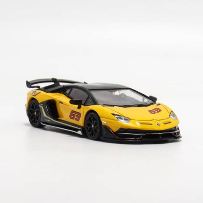 [ETA:  Nov 2025 ] MaxWell x Rhino Model 1/64 Aventador LP770-4 SVJ 63 Yellow
