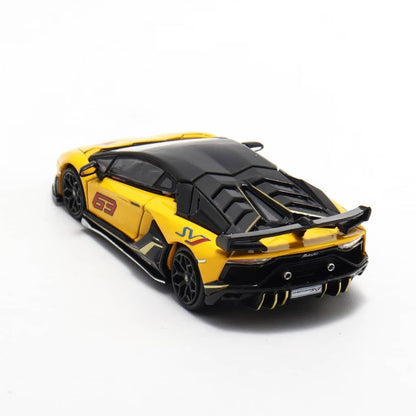 [ETA:  Nov 2025 ] MaxWell x Rhino Model 1/64 Aventador LP770-4 SVJ 63 Yellow