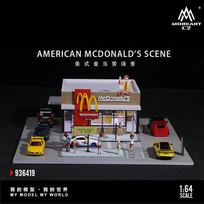 [ETA:  Nov 2025 ] MoreArt 1/64 McDonald`s Theme (MO936419)
Size: 30 x 30 x 11.5cm