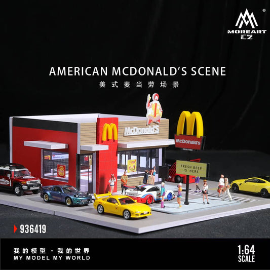 [ETA:  Nov 2025 ] MoreArt 1/64 McDonald`s Theme (MO936419)
Size: 30 x 30 x 11.5cm