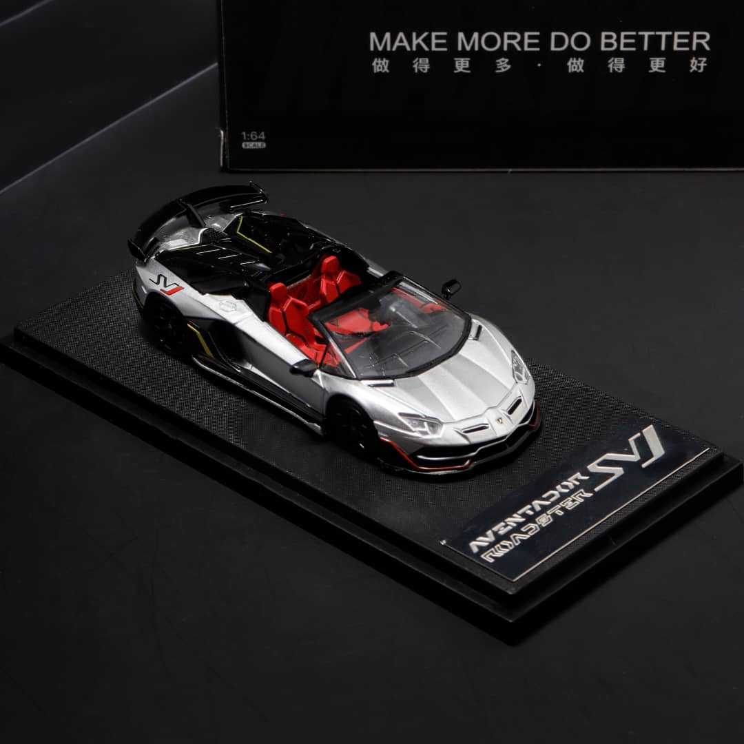[ETA:  Sep 2025 ] MaxWell x Rhino Model 1/64 Aventador LP770-4 SVJ 63