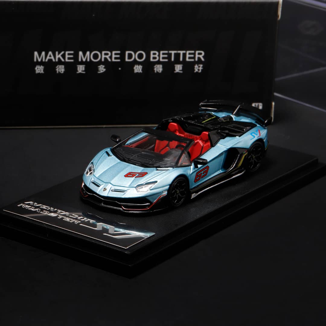 [ETA:  Sep 2025 ] MaxWell x Rhino Model 1/64 Aventador LP770-4 SVJ 63