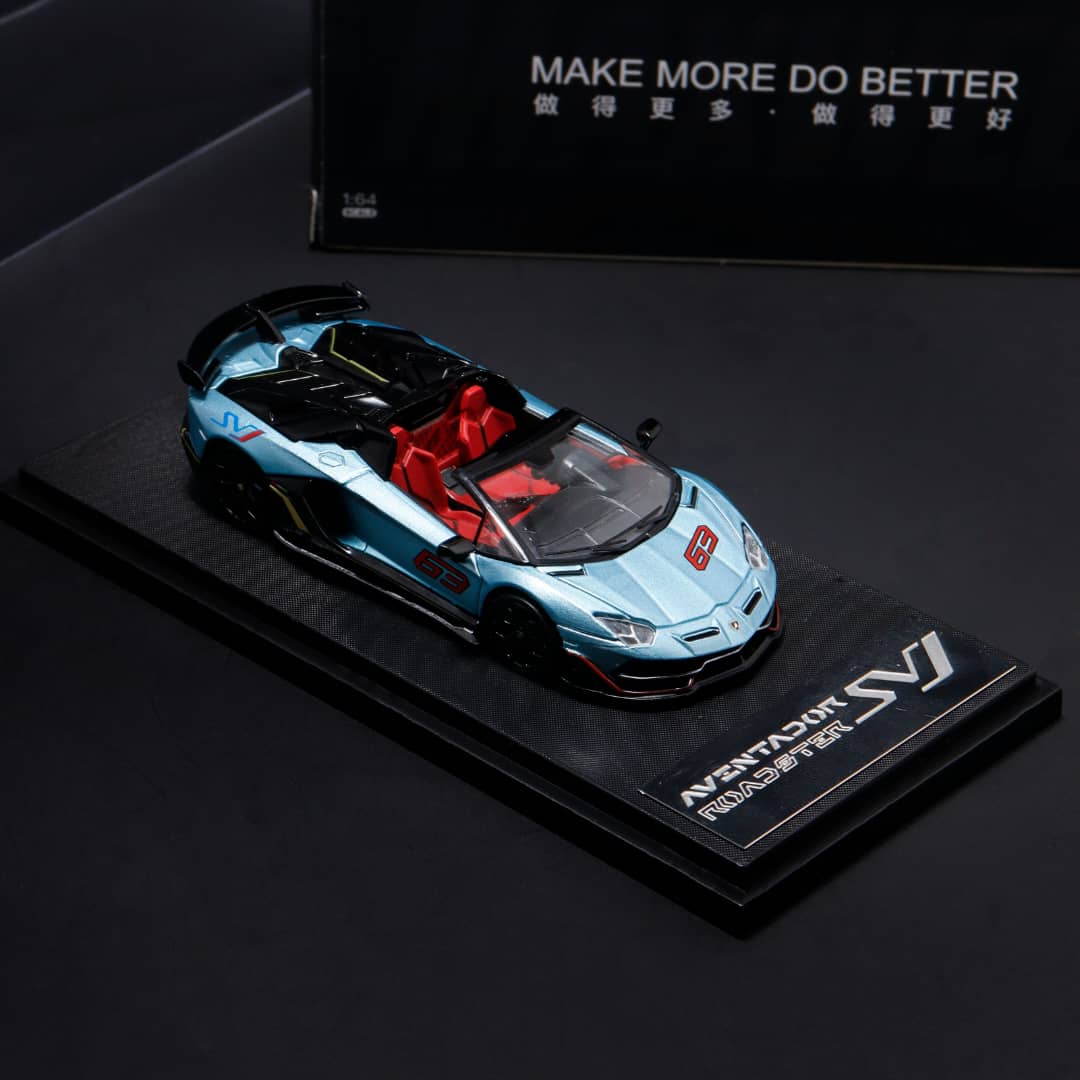 [ETA:  Sep 2025 ] MaxWell x Rhino Model 1/64 Aventador LP770-4 SVJ 63