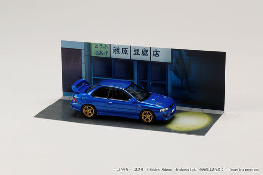 [ETA:  Mar 2026 ] Hobby Japan 1/64 Impreza Blue  (Initial D 30th Anniversary Diorama Set Series)