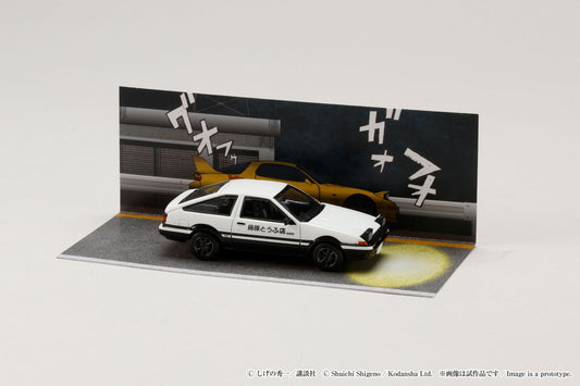 [ETA:  Mar 2026 ] Hobby Japan 1/64 Sprinter Trueno AE86 Takumi Fujiwara vs Keisuke Takahashi Orange (Initial D 30th Anniversary Diorama Set Series)