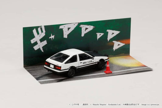 [ETA:  Mar 2026 ] Hobby Japan 1/64 Sprinter Trueno AE86 Takumi Fujiwara vs Tomoyuki Tachi Green (Initial D 30th Anniversary Diorama Set Series)