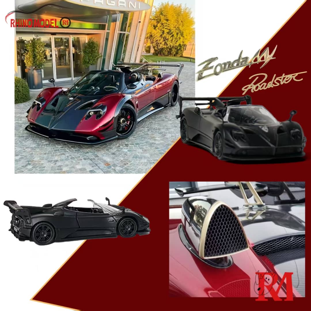 [ETA:  Dec 2025 ] Rhino Model 1/64 Zonda 760 MY Roadster - Ruby Red