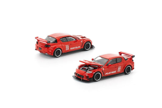 [ETA:  Feb 2026 ] Enigma x Pop Race 1/64 RX-8 RE Amemiya Red - Blister Card Version