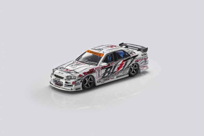 [ETA:  Oct 2025 ] Mortal 1/64 Skyline ER34 25GT-Turbo Drift Version - D1GP Blitz Drift Livery - Blitz ER34 2007 Version