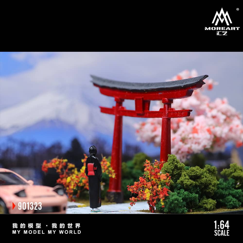 [ETA:  Dec 2025 ] MoreArt 1:64 1/64 One-Piece Diorama - Torii Landscape (MO901323) 
Size: 18 x 8.5 x 8.6cm