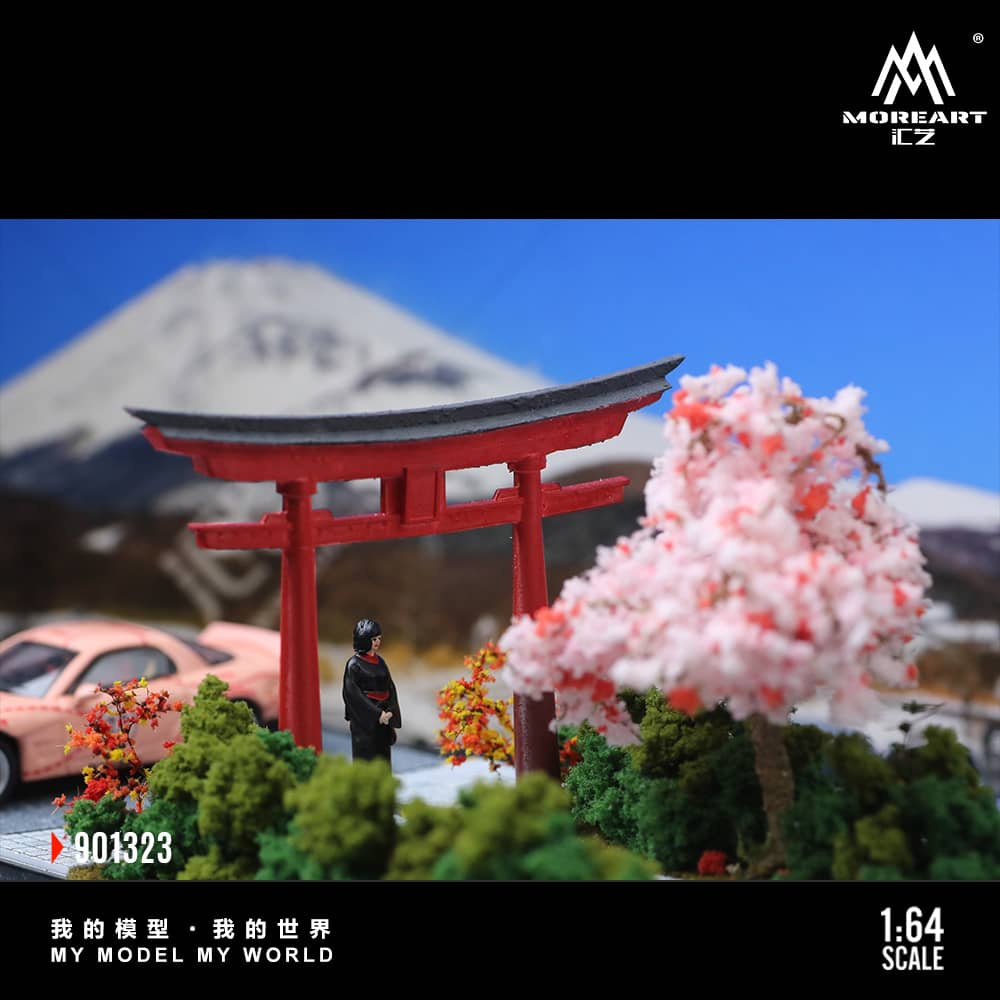 [ETA:  Dec 2025 ] MoreArt 1:64 1/64 One-Piece Diorama - Torii Landscape (MO901323) 
Size: 18 x 8.5 x 8.6cm
