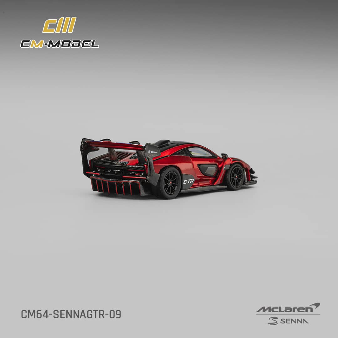 [ETA:  Jan 2026 ] CM Model 1/64 Mclaren Senna GTR  Metallic Red