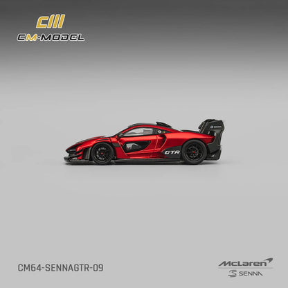 [ETA:  Jan 2026 ] CM Model 1/64 Mclaren Senna GTR  Metallic Red
