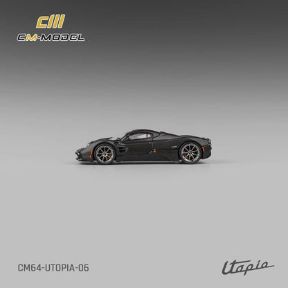 [ETA:  Jan 2026 ] CM Model 1/64 Pagani Utopia Carbon Black