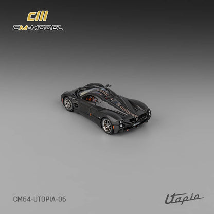 [ETA:  Jan 2026 ] CM Model 1/64 Pagani Utopia Carbon Black