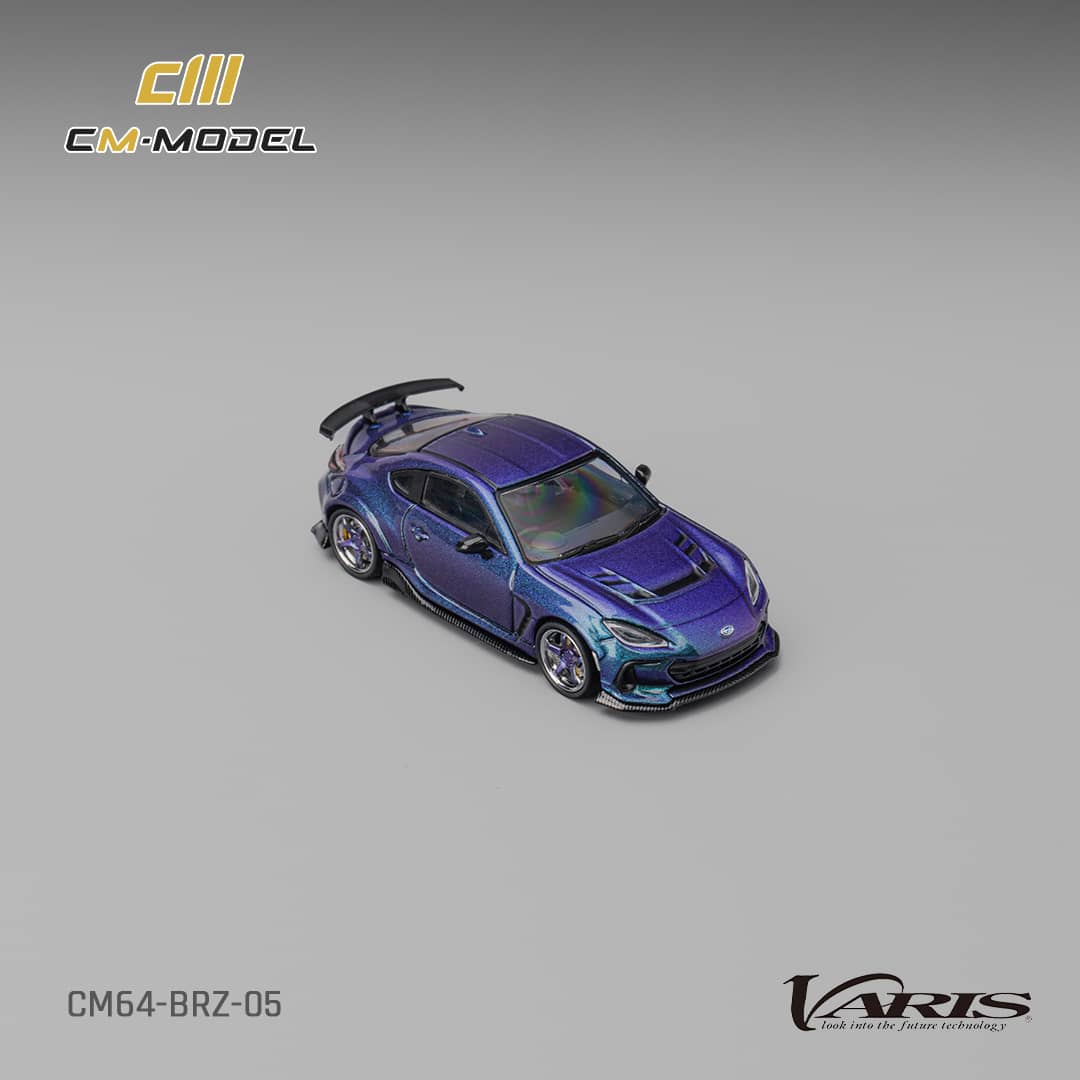 [ETA:  Jan 2026 ] CM Model 1/64 Subaru Varis BRZ Mk2 ZD8 Arising-1 Modified - Magic Purple