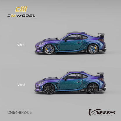 [ETA:  Jan 2026 ] CM Model 1/64 Subaru Varis BRZ Mk2 ZD8 Arising-1 Modified - Magic Purple