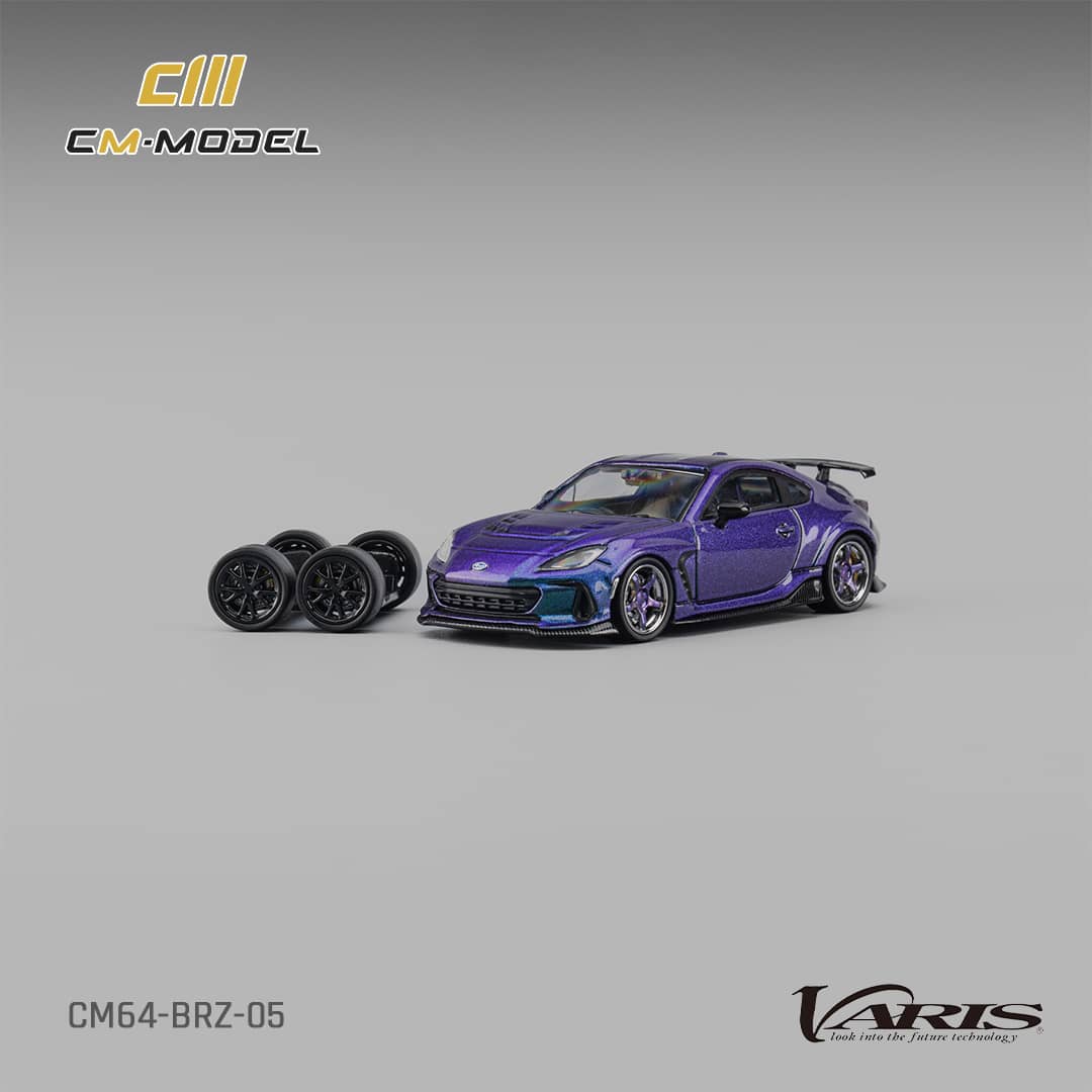 [ETA:  Jan 2026 ] CM Model 1/64 Subaru Varis BRZ Mk2 ZD8 Arising-1 Modified - Magic Purple