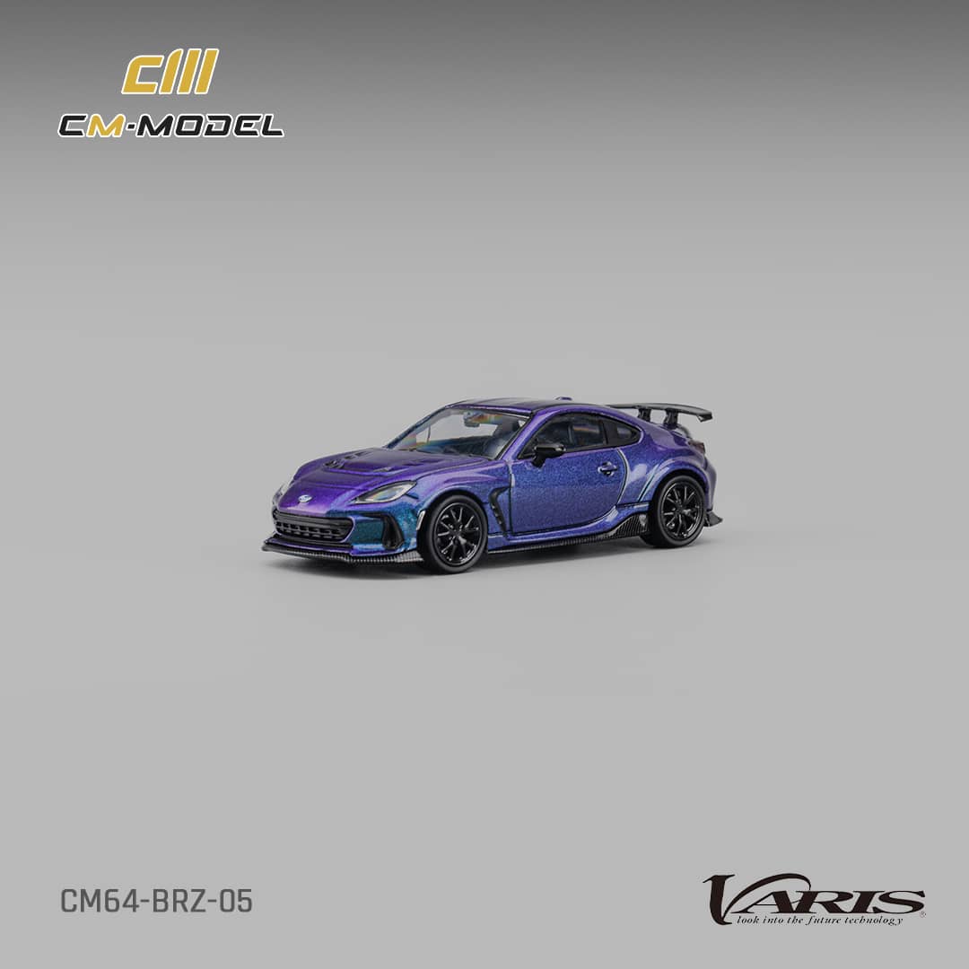 [ETA:  Jan 2026 ] CM Model 1/64 Subaru Varis BRZ Mk2 ZD8 Arising-1 Modified - Magic Purple