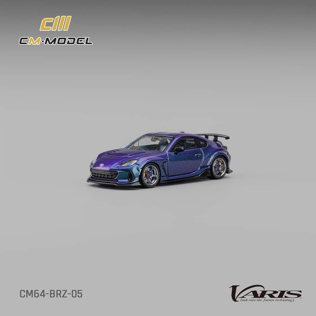 [ETA:  Jan 2026 ] CM Model 1/64 Subaru Varis BRZ Mk2 ZD8 Arising-1 Modified - Magic Purple