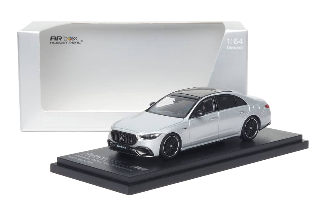 [ETA:  Dec 2025 ] AR Box 1/64 Mercedes Benz  W223  AMG S 63 E Performance 2023