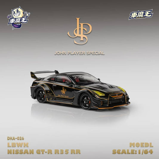 [ETA:  Nov 2025 ] Demon King Auto 1/64 LBWK GT-R R35 JPS Livery