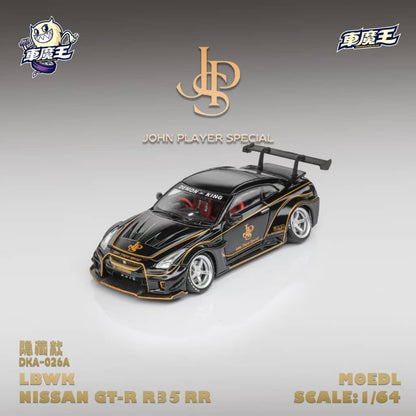 [ETA:  Nov 2025 ] Demon King Auto 1/64 LBWK GT-R R35 JPS Livery