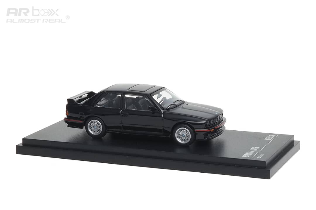 [ETA:  Jan 2026 ] AR Box 1/64 BMW 3 Series M3 E30 Sedan Black (630101001)