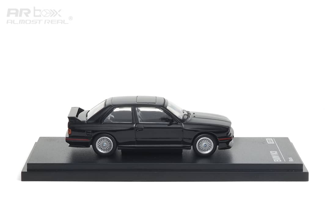 [ETA:  Jan 2026 ] AR Box 1/64 BMW 3 Series M3 E30 Sedan Black (630101001)