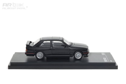 [ETA:  Jan 2026 ] AR Box 1/64 BMW 3 Series M3 E30 Sedan Black (630101001)