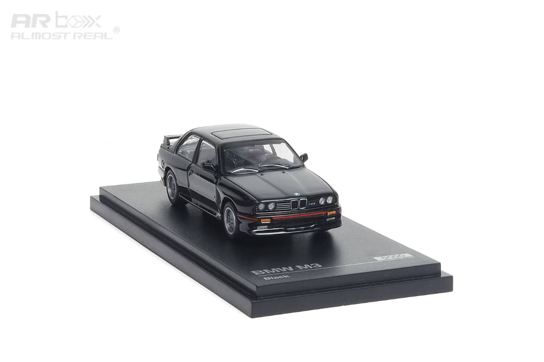 [ETA:  Jan 2026 ] AR Box 1/64 BMW 3 Series M3 E30 Sedan Black (630101001)