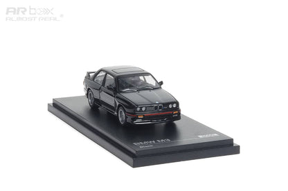 [ETA:  Jan 2026 ] AR Box 1/64 BMW 3 Series M3 E30 Sedan Black (630101001)