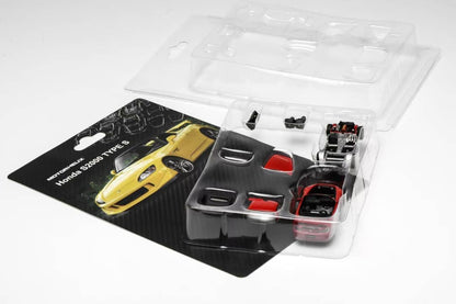 [ETA:  Oct 2025 ] Motorhelix 1/64 Honda  S2000 Type S Magnetic and Assembled Parts - Blister Card Version