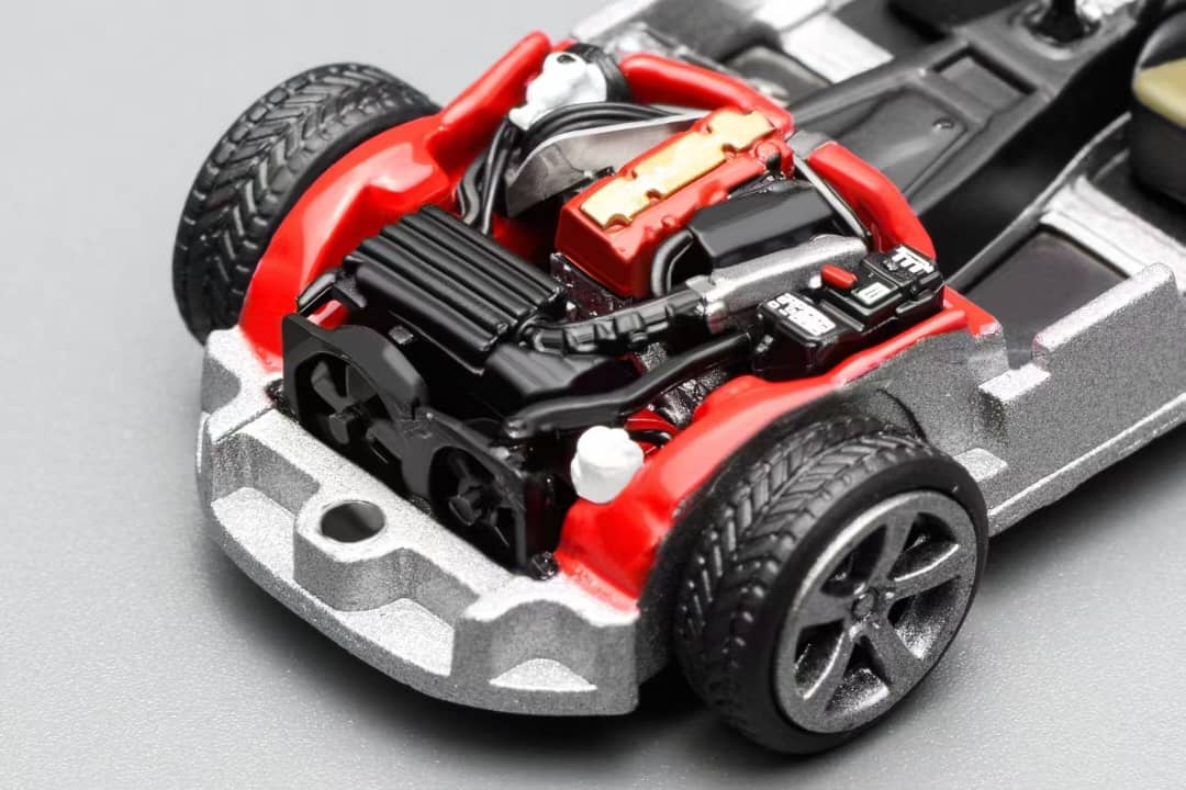 [ETA:  Oct 2025 ] Motorhelix 1/64 Honda  S2000 Type S Magnetic and Assembled Parts - Blister Card Version