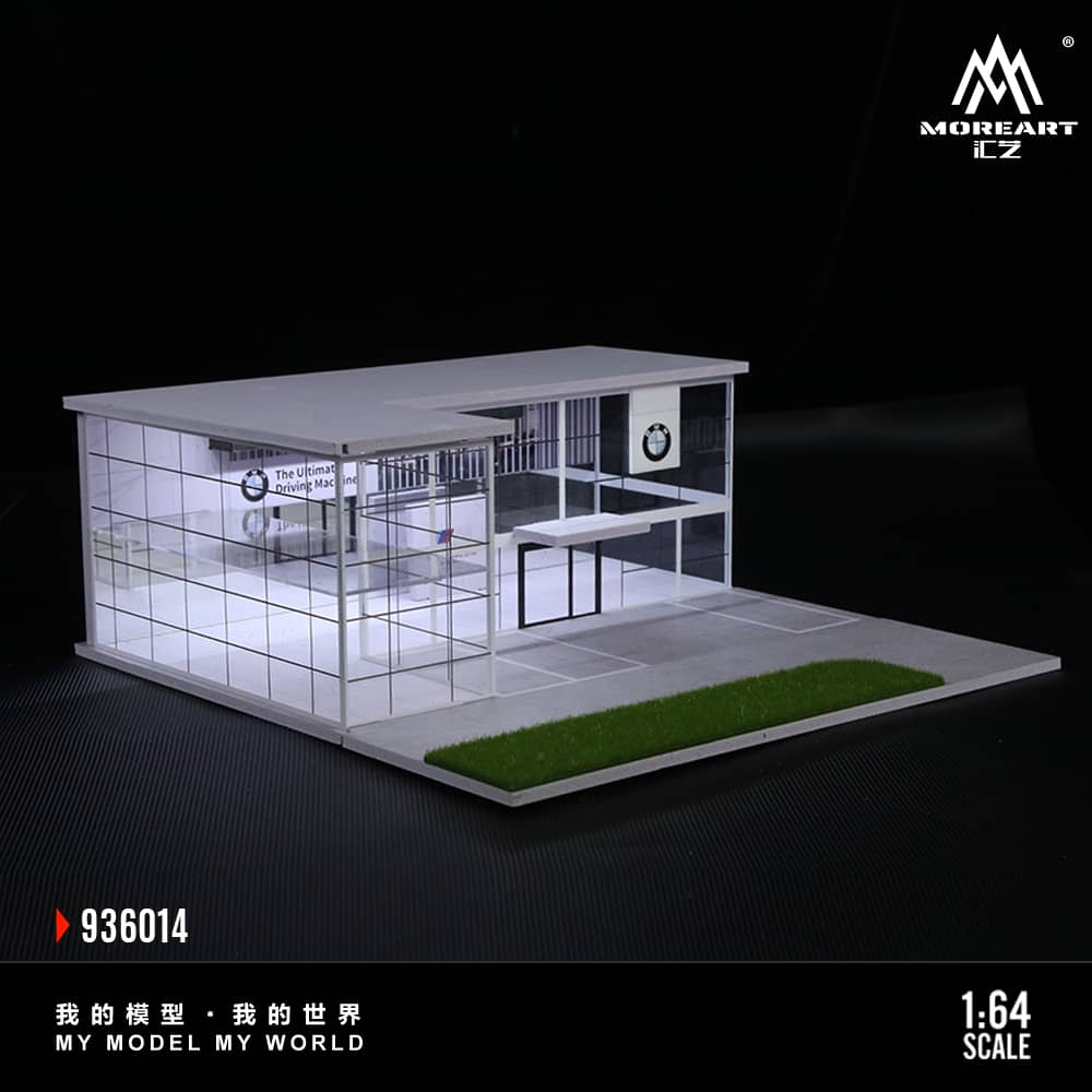 [ETA:  Dec 2025 ] MoreArt 1/64 BMW Showroom (MO936014)
Size: 30 x 30 x 11.5cm