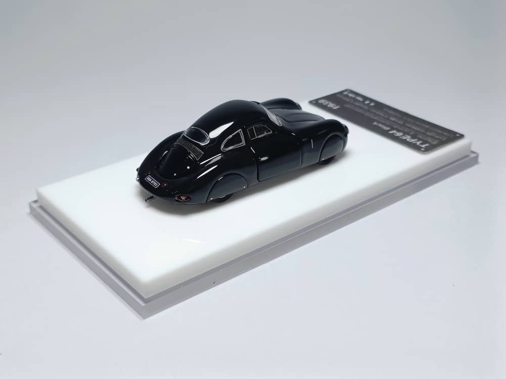 [ETA:  Dec 2025 ] Old Time Model 1/64 Porsche Type 64 (60K10) 1939 Black